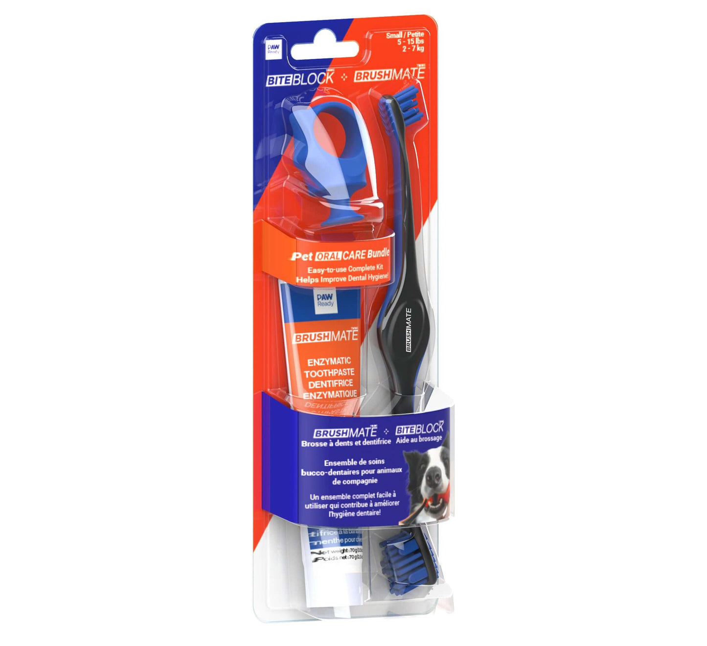 Paw Ready Brushing Bundle in packaging