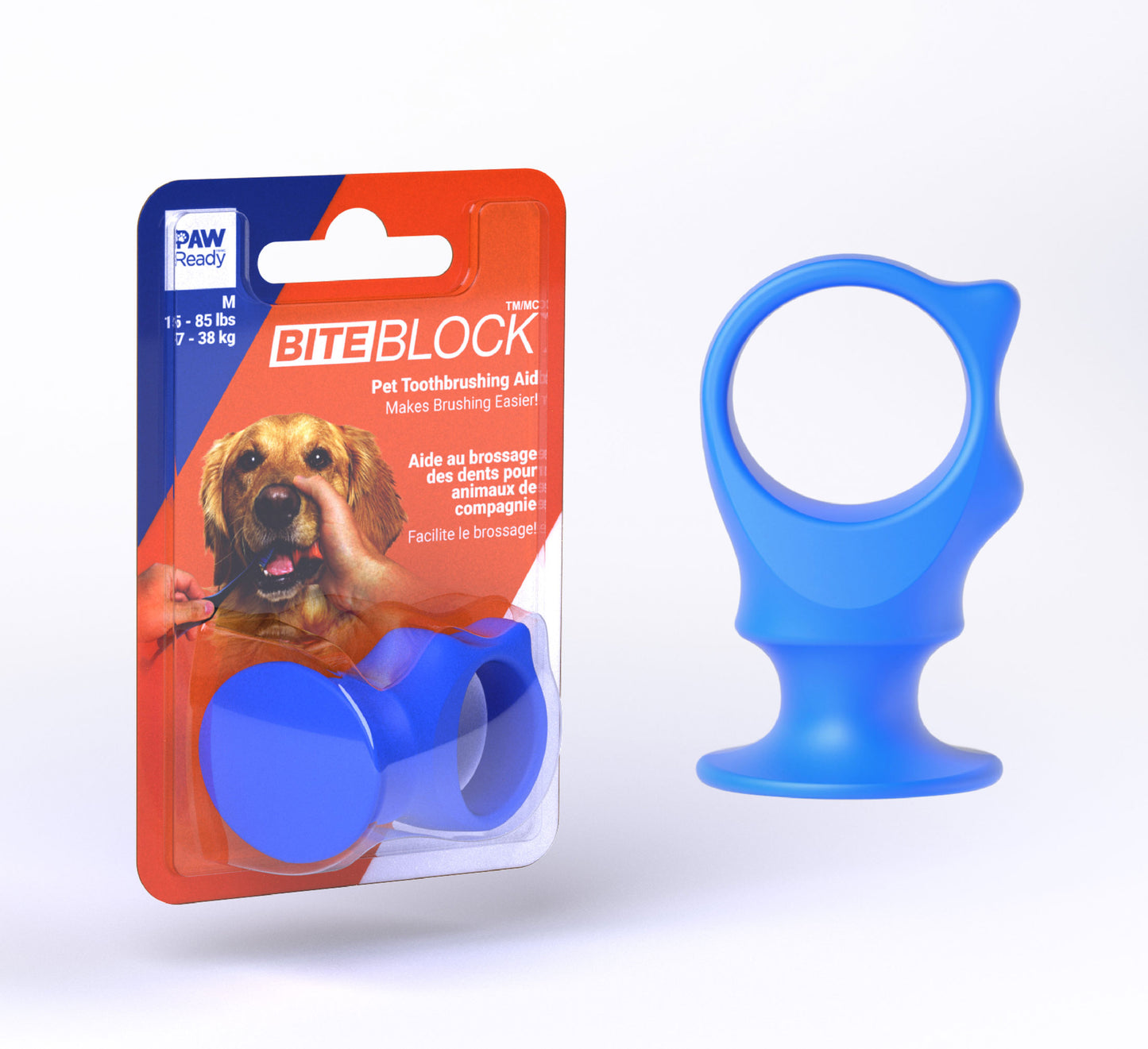 Blue BiteBlock Medium in packaging