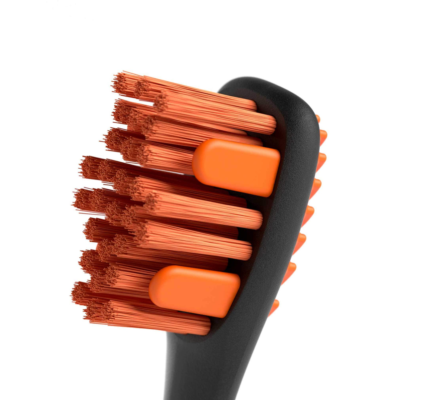 Orange Paw Ready's BrushMate dog toothbrush gum massagers detail