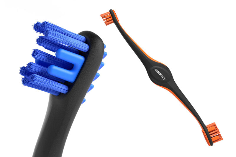 Brushing dog's teeth with the Paw Ready dog toothbrush